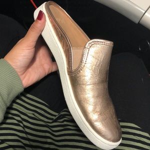Rose gold luci Ugg mules